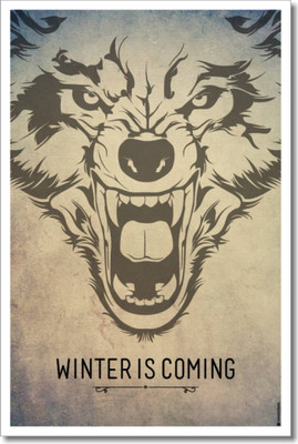 

Akhuratha Game of Thrones Fine Quality Wall Poster Paper Print(12 inch X 18 inch, Rolled)