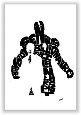 

Akhuratha Iron Man Fine Quality Wall Poster Paper Print(12 inch X 18 inch, Rolled)