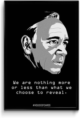 

Akhuratha House of Cards Fine Quality Wall Poster Paper Print(12 inch X 18 inch, Rolled)