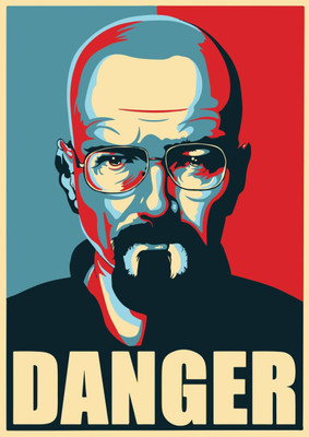 

Aabhaas Breaking Bad Wall Poster Fine Art Print(18 inch X 12 inch, Rolled)