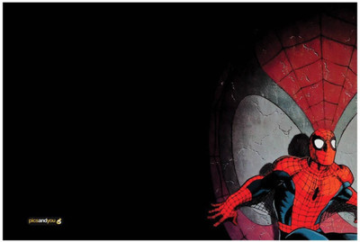 

Akhuratha Spiderman Fine Quality Wall Poster Paper Print(12 inch X 18 inch, Rolled)