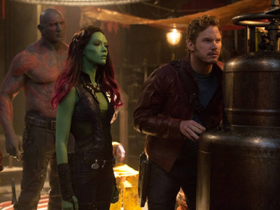 

Akhuratha Guardians of the Galaxy Fine Quality Wall Poster Paper Print(12 inch X 18 inch, Rolled)