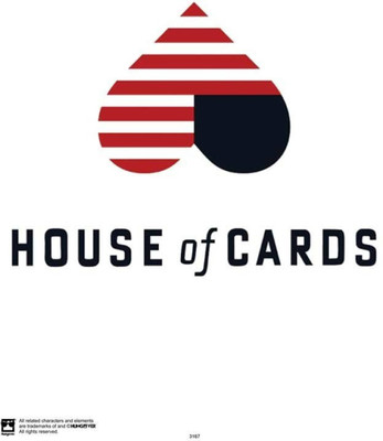 

Akhuratha House of Cards Fine Quality Wall Poster Paper Print(12 inch X 18 inch, Rolled)