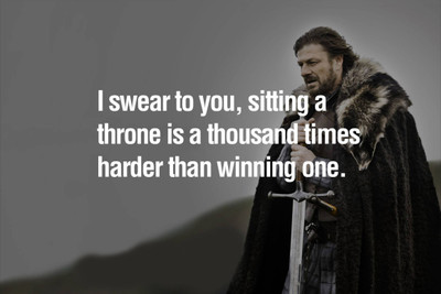 

Akhuratha Game of Thrones Fine Quality Wall Poster Paper Print(12 inch X 18 inch, Rolled)