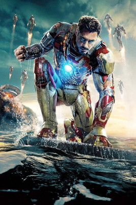 

Akhuratha Iron Man Fine Quality Wall Poster Paper Print(12 inch X 18 inch, Rolled)