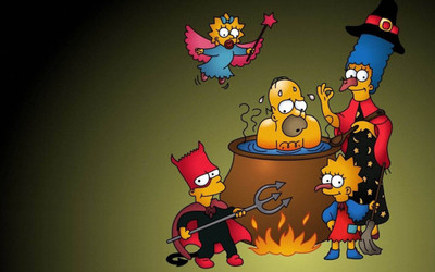 

Akhuratha The Simpsons Fine Quality Wall Poster Paper Print(12 inch X 18 inch, Rolled)