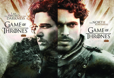 

Aabhaas Game of Thrones Wall Poster Fine Art Print(12 inch X 18 inch, Rolled)