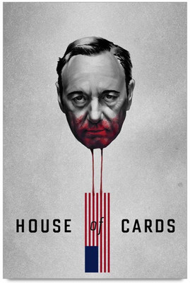 

Akhuratha House of Cards Fine Quality Wall Poster Paper Print(12 inch X 18 inch, Rolled)