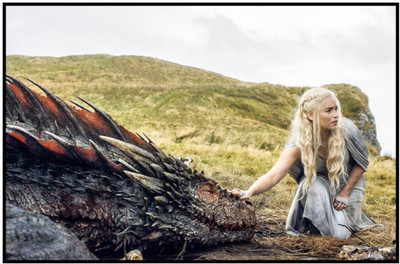 

Aabhaas Game of Thrones Wall Poster Fine Art Print(12 inch X 18 inch, Rolled)