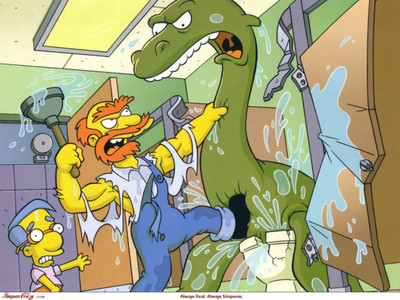 

Akhuratha The Simpsons Fine Quality Wall Poster Paper Print(12 inch X 18 inch, Rolled)