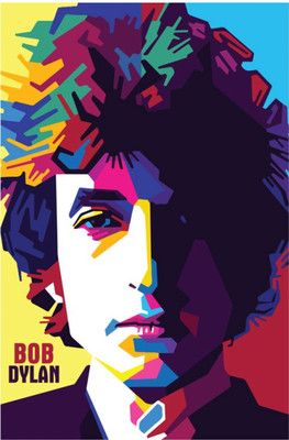 

Akhuratha Bob Dylan Fine Quality Wall Poster Paper Print(12 inch X 18 inch, Rolled)