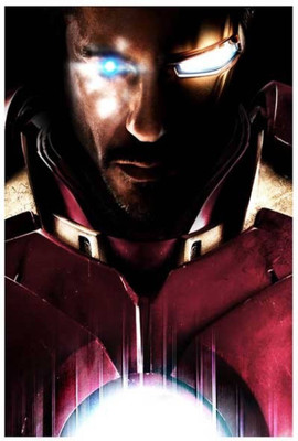 

Akhuratha Iron Man Fine Quality Wall Poster Paper Print(12 inch X 18 inch, Rolled)