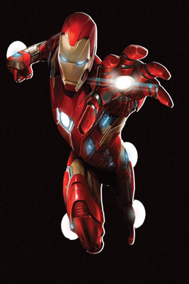 

Akhuratha Iron Man Fine Quality Wall Poster Paper Print(12 inch X 18 inch, Rolled)