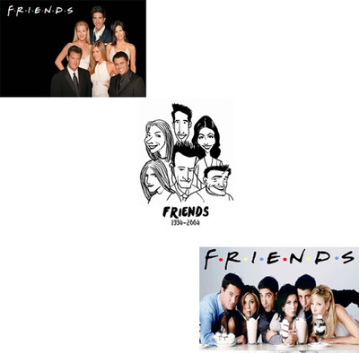

Akhuratha Friends Fine Quality Wall Poster Paper Print(12 inch X 18 inch, Rolled)