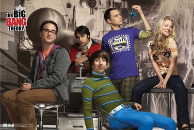 

Akhuratha The Big Bang Theory Fine Quality Wall Poster Paper Print(12 inch X 18 inch, Rolled)