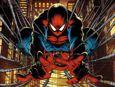 

Akhuratha Spiderman Fine Quality Wall Poster Paper Print(12 inch X 18 inch, Rolled)