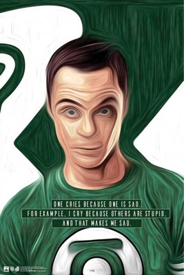 

Akhuratha The Big Bang Theory Fine Quality Wall Poster Paper Print(12 inch X 18 inch, Rolled)