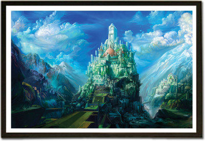 

Akhuratha Castle Fine Quality Wall Poster Paper Print(12 inch X 18 inch, Rolled)