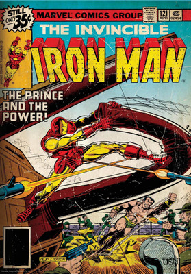 

Akhuratha Iron Man Fine Quality Wall Poster Paper Print(12 inch X 18 inch, Rolled)