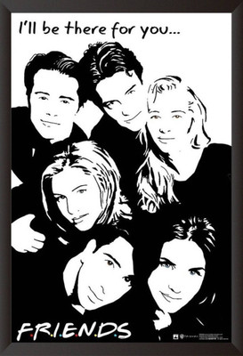 Akhuratha Friends Fine Quality Wall Poster Paper Print(12 inch X 18 inch, Rolled)
