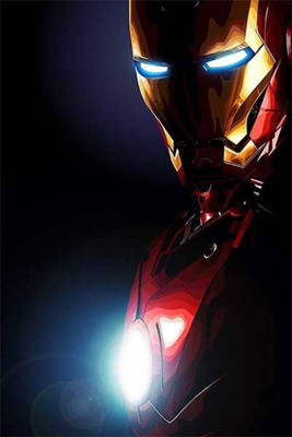

Akhuratha Iron Man Fine Quality Wall Poster Paper Print(12 inch X 18 inch, Rolled)