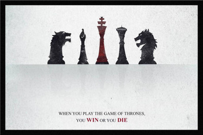 

Akhuratha Game of Thrones Fine Quality Wall Poster Paper Print(12 inch X 18 inch, Rolled)