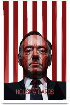 

Akhuratha House of Cards Fine Quality Wall Poster Paper Print(12 inch X 18 inch, Rolled)