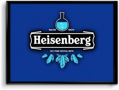 

Akhuratha Heisenberg Fine Quality Wall Poster Paper Print(12 inch X 18 inch, Rolled)