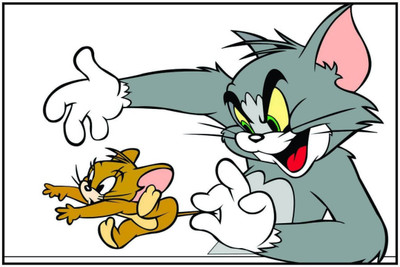 

Akhuratha Tom and Jerry Fine Quality Wall Poster Paper Print(12 inch X 18 inch, Rolled)