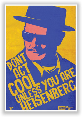 

Akhuratha Heisenberg Fine Quality Wall Poster Paper Print(12 inch X 18 inch, Rolled)