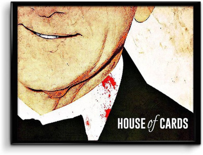 

Akhuratha House of Cards Fine Quality Wall Poster Paper Print(12 inch X 18 inch, Rolled)