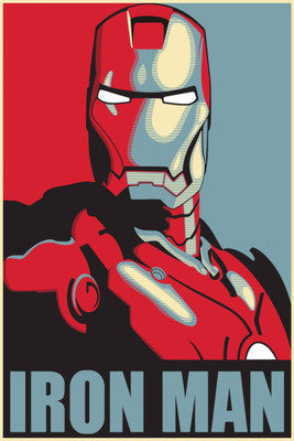 

Akhuratha Iron Man Fine Quality Wall Poster Paper Print(12 inch X 18 inch, Rolled)