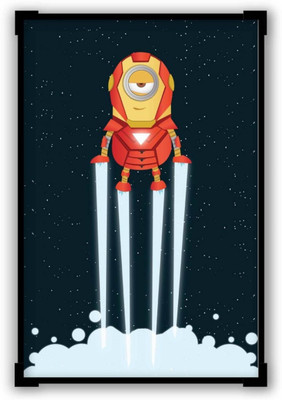 

Akhuratha Iron Man Fine Quality Wall Poster Paper Print(12 inch X 18 inch, Rolled)