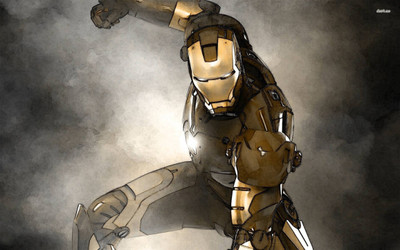 

Akhuratha Iron Man Fine Quality Wall Poster Paper Print(12 inch X 18 inch, Rolled)