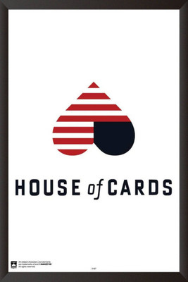 

Akhuratha House of Cards Fine Quality Wall Poster Paper Print(12 inch X 18 inch, Rolled)