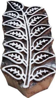 skart wooden printing blocks Leaf Printing Blocks(Pack of 1)