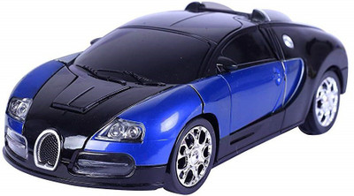 

SS INTERNATIONAL Remote Control Transformer Robot Convert in to Car(Blue)