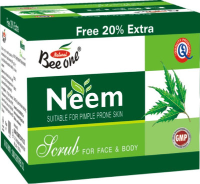 

BEEONE NEEM FACE SCRUB 120 GM(SUITABLE FOR PIMPLE PRONE SKIN) Scrub(120 g)