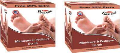 

BEEONE MANICURE & PEDICURE SCRUB 240 GM Scrub(240 g)
