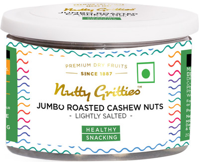 

Nutty Gritties Jumbo Roasted Cashew Nuts, Lightly Salted(50 g)