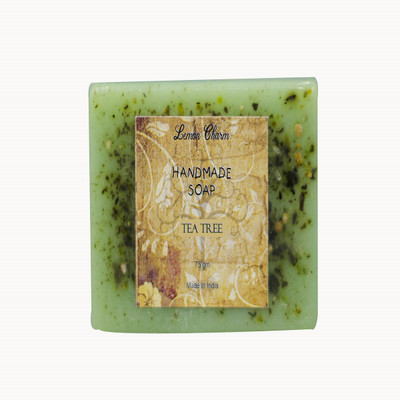

lemon Charm Paraben and Suplhate Free Organic Tea Tree Body Bath Soap infused with Pure Essential Oils(75 g)