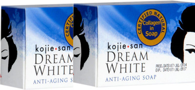 

Kojiesan Dream White Dreamwhite Anti Aging Soap (Pack of 2) (135 g) BEAUTY HUB.(135 g, Pack of 2)