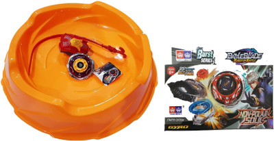

AS Beyblade Burst Series Big Solid Stadium with Gyro Starter Edition Spinner Combo(Multicolor)