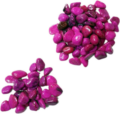 

NIBBO Aquarium stones River Rock Unplanted Substrate(Pink)