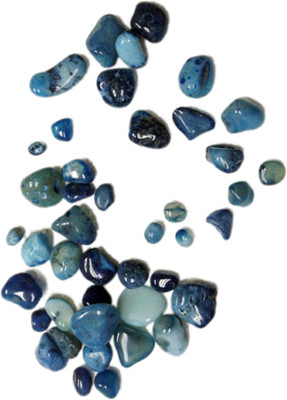

GJTL Fish tank Colour Stones River Rock Unplanted Substrate(Blue)