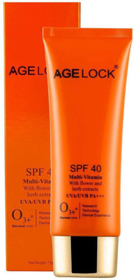 

O3+ Agelock SPF 40 Multi-Vitamin with Flower and Herb Extracts - SPF 40 PA+++(75 g)