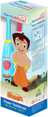 

Dentoshine Power Toothbrush for Kids - Blue Soft Toothbrush