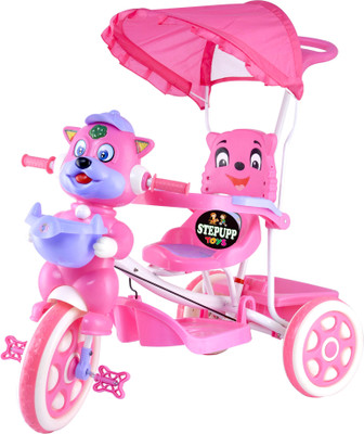 

STEPUPP KIDS TRICYCLE/BABY TRICYCLE/517PINK18 Tricycle(Pink, Purple)