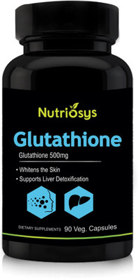 

Nutriosys Glutathione 500mg - 90 Veg Capsules(500 mg)