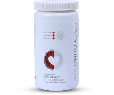 

Proyoung Astapro AstaReal (Antioxident) Astaxanthin 60 softgel for Mens and Womens(500 mg)